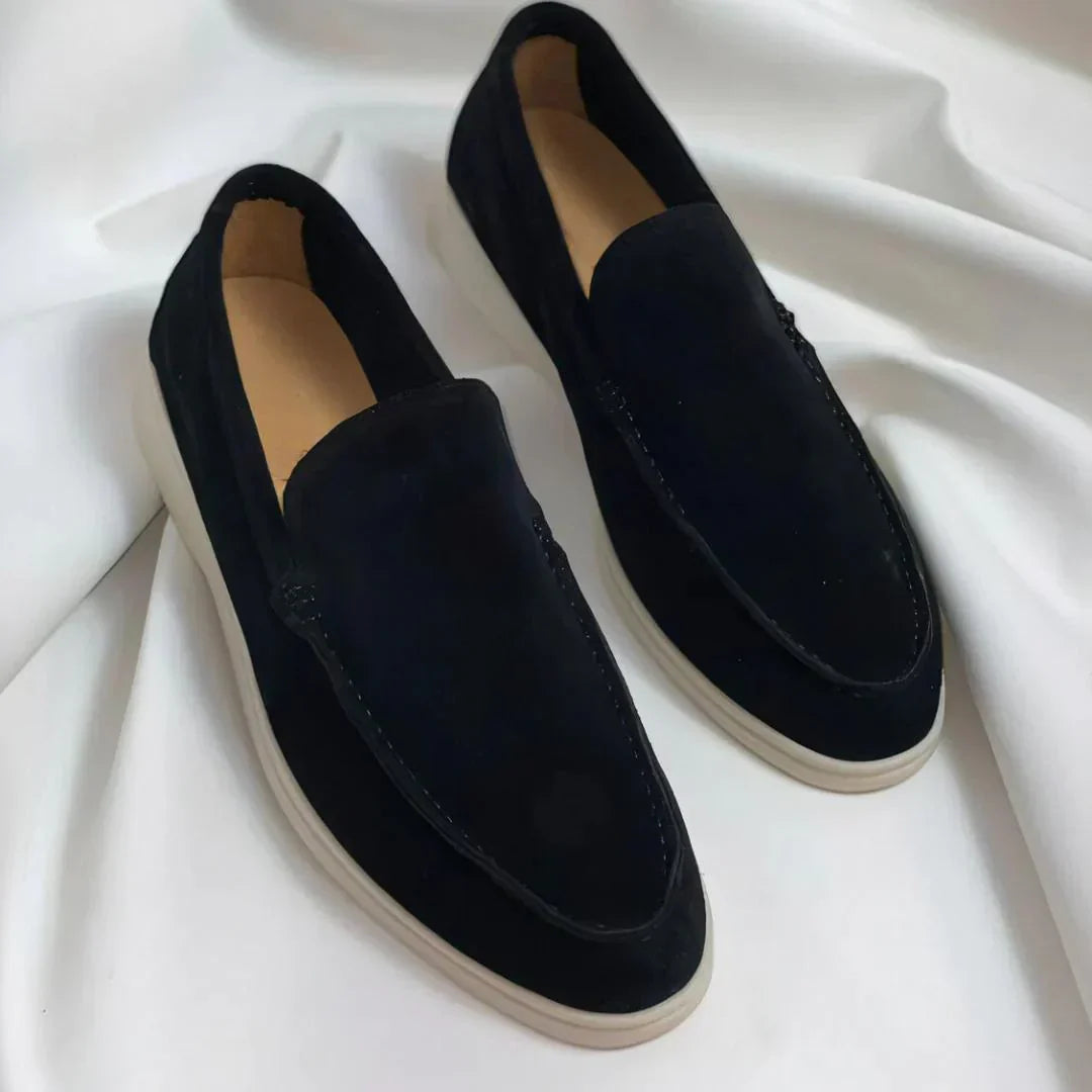 George | Classic Suede-Look Loafers
