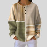 Aubrey Colour Block Henley Top