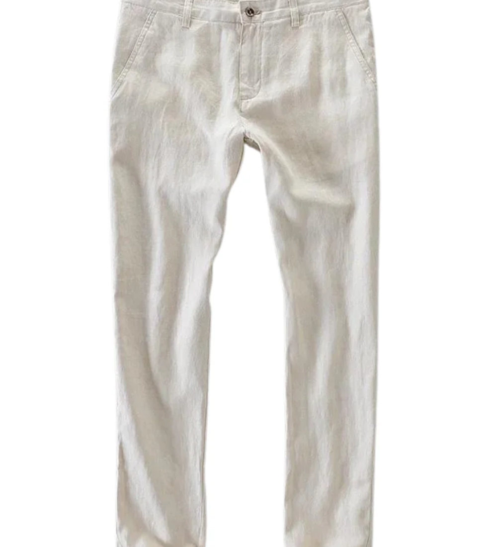 Matthew | Casual Linen-Look Trousers