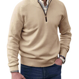 Keith | Everyday Zip-Neck Jumper