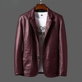 Bernard | Sleek Leather-Look Jacket