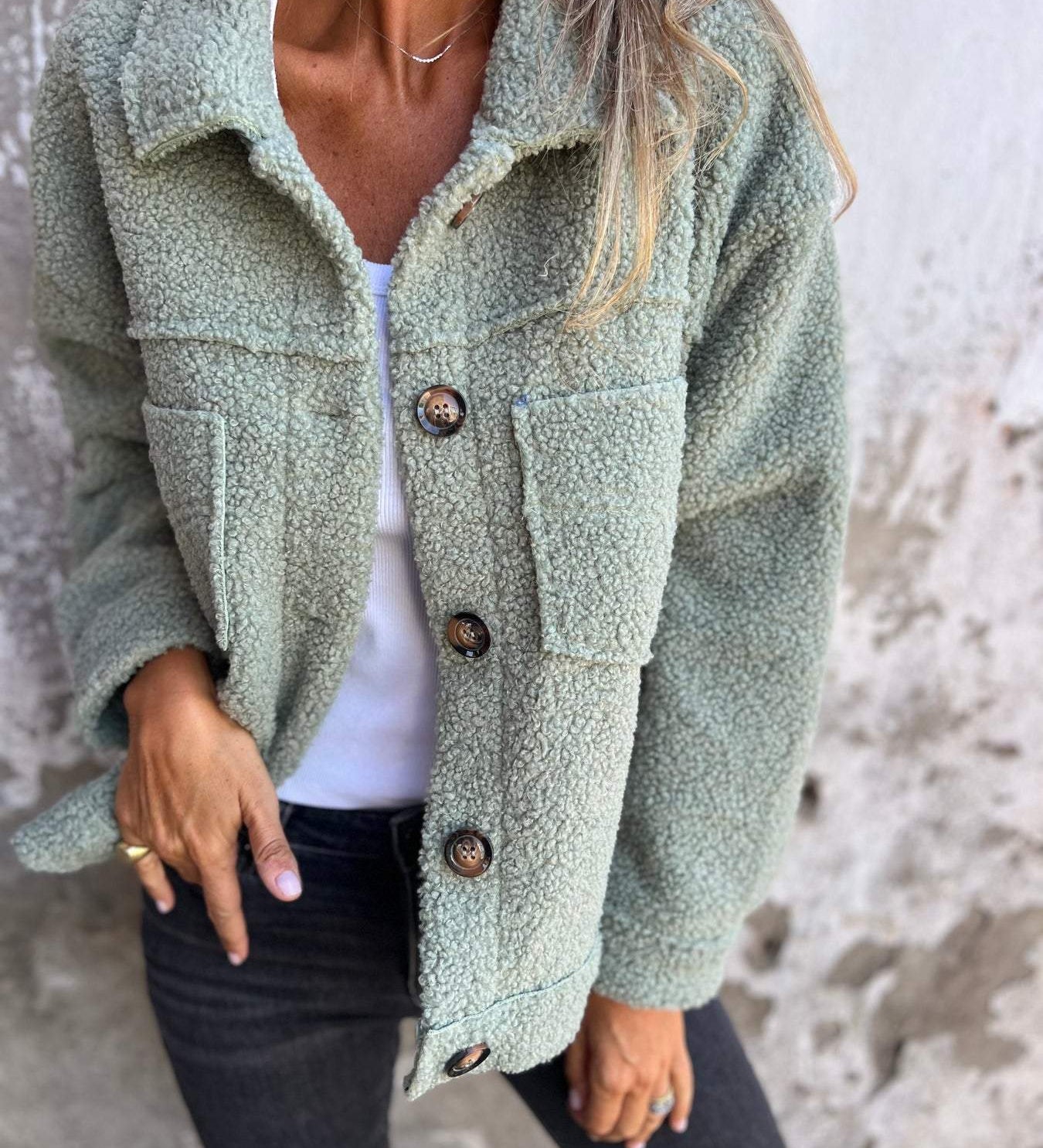Lana - Warm Button-Up Jacket