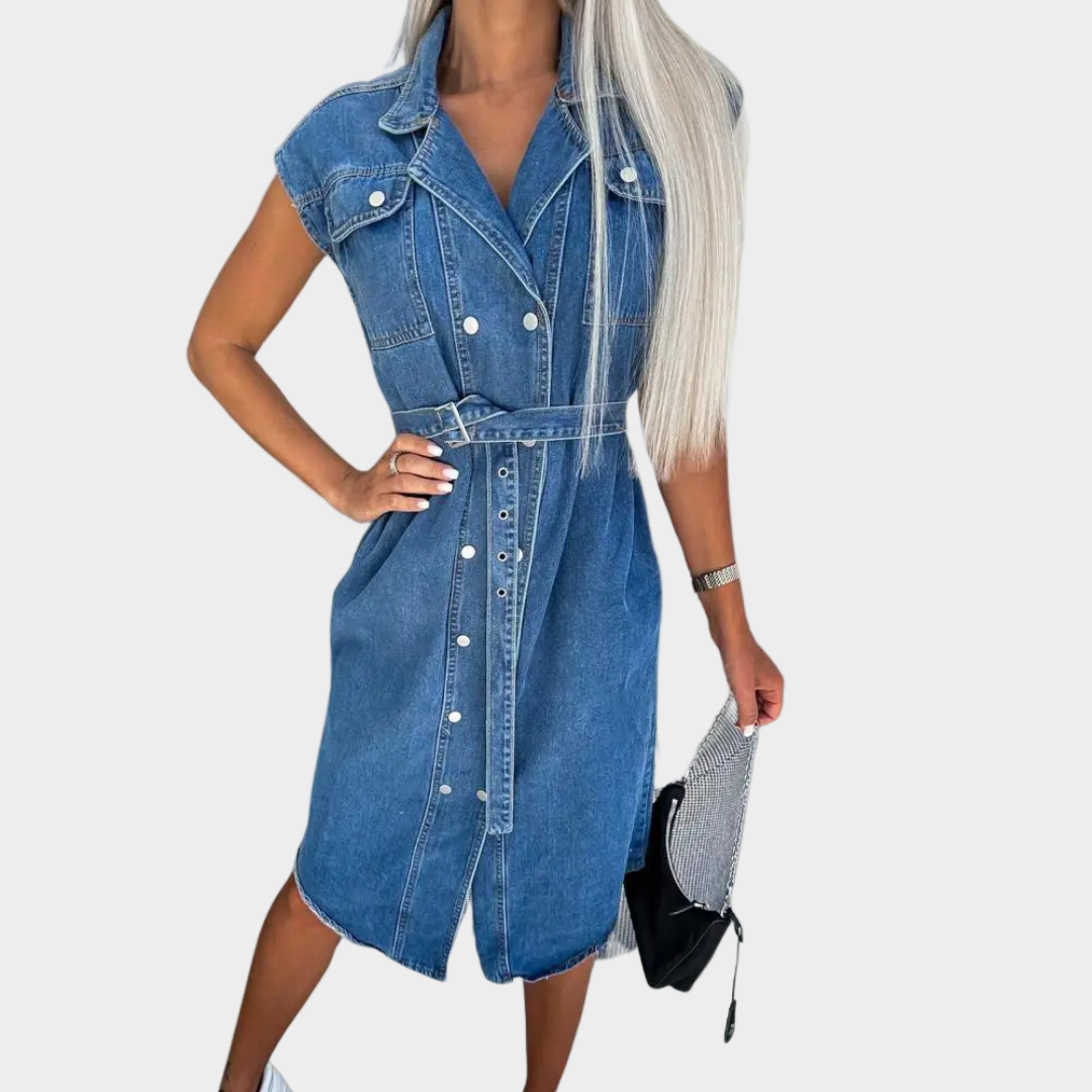 Madeleine Everyday Denim Dress