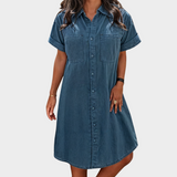 Edith Summer Denim Dress