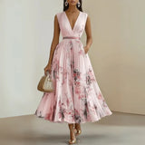 Zrinka - Maxi Chiffon Pleated Dress