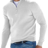 Eric | Classic Zip-Neck Jumper