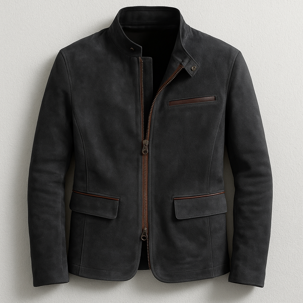 Mark | Suede-Effect Casual Jacket