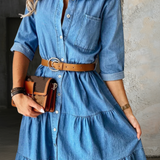 Harriet Comfortable Denim Dress