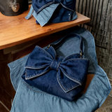 Retro bag with a bow | Kleoniki