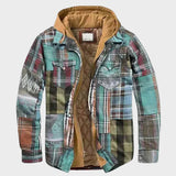 Barry | Checked Patchwork Jacket