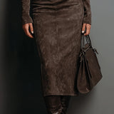 Lorna Long Brown Dress