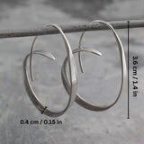 Spiral Gold Earrings