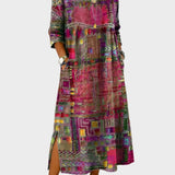 Ariadne Multicolour Patchwork Denim Dress