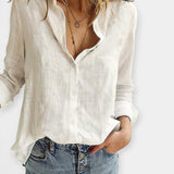 Neda – classic linen shirt