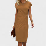Elvira - Short-sleeved formal dress