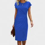 Elvira - Short-sleeved formal dress