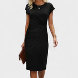 Elvira - Short-sleeved formal dress