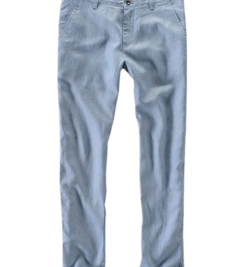 Matthew | Casual Linen-Look Trousers