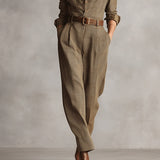 Celia Elegant Brown Jumpsuit