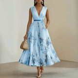 Zrinka - Maxi Chiffon Pleated Dress