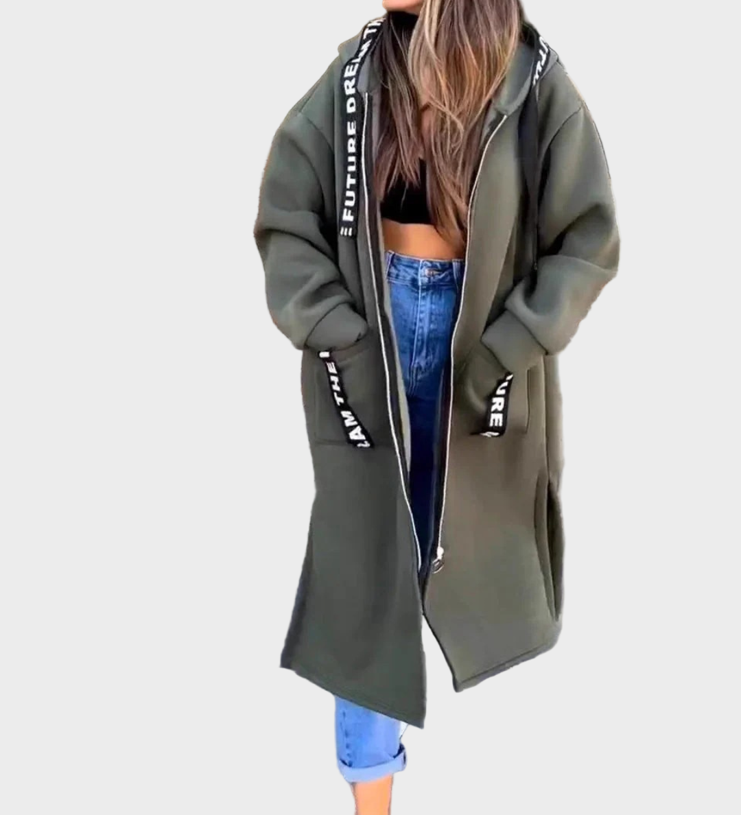 Rosa Longline Hooded Sweatshirt