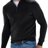 Eric | Classic Zip-Neck Jumper
