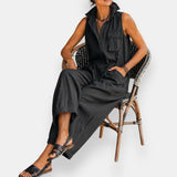 Katarina | Sleeveless jumpsuit for women