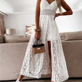 Tara - Lace Wide-Leg Jumpsuit