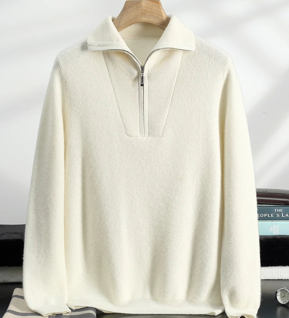 Peter | Classic Half-Zip Jumper