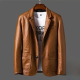 Bernard | Sleek Leather-Look Jacket