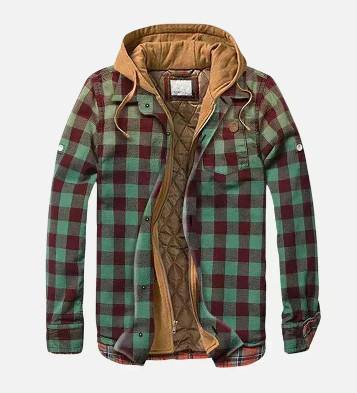 Barry | Checked Patchwork Jacket