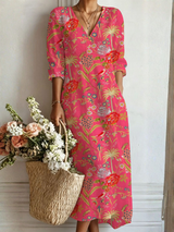 Klara™ | Μακρύ Boho Φόρεμα