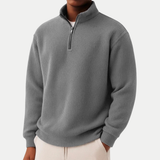 Thomas | Knitted Zip-Neck Jumper