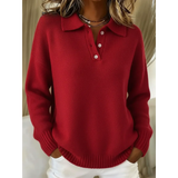 Lucy Soft Polo Jumper