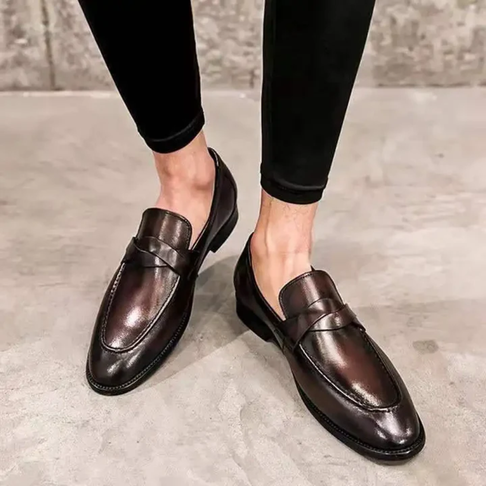 Richard | Smart Smooth-Look Loafers