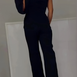 Harper Modern Wide-Leg Jumpsuit