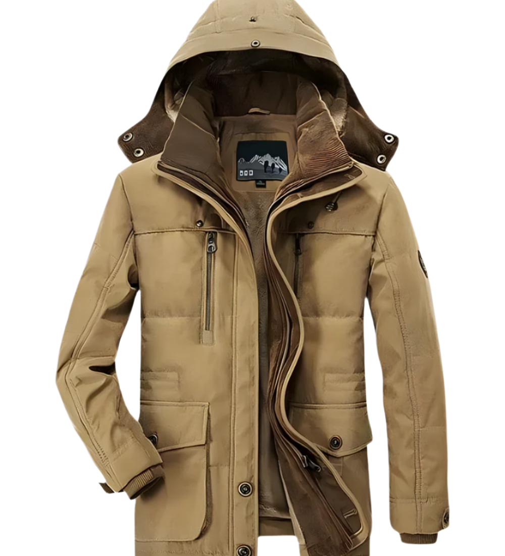 Gordon | Padded Zip Winter Jacket