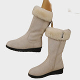 Luana – Faux fur boots