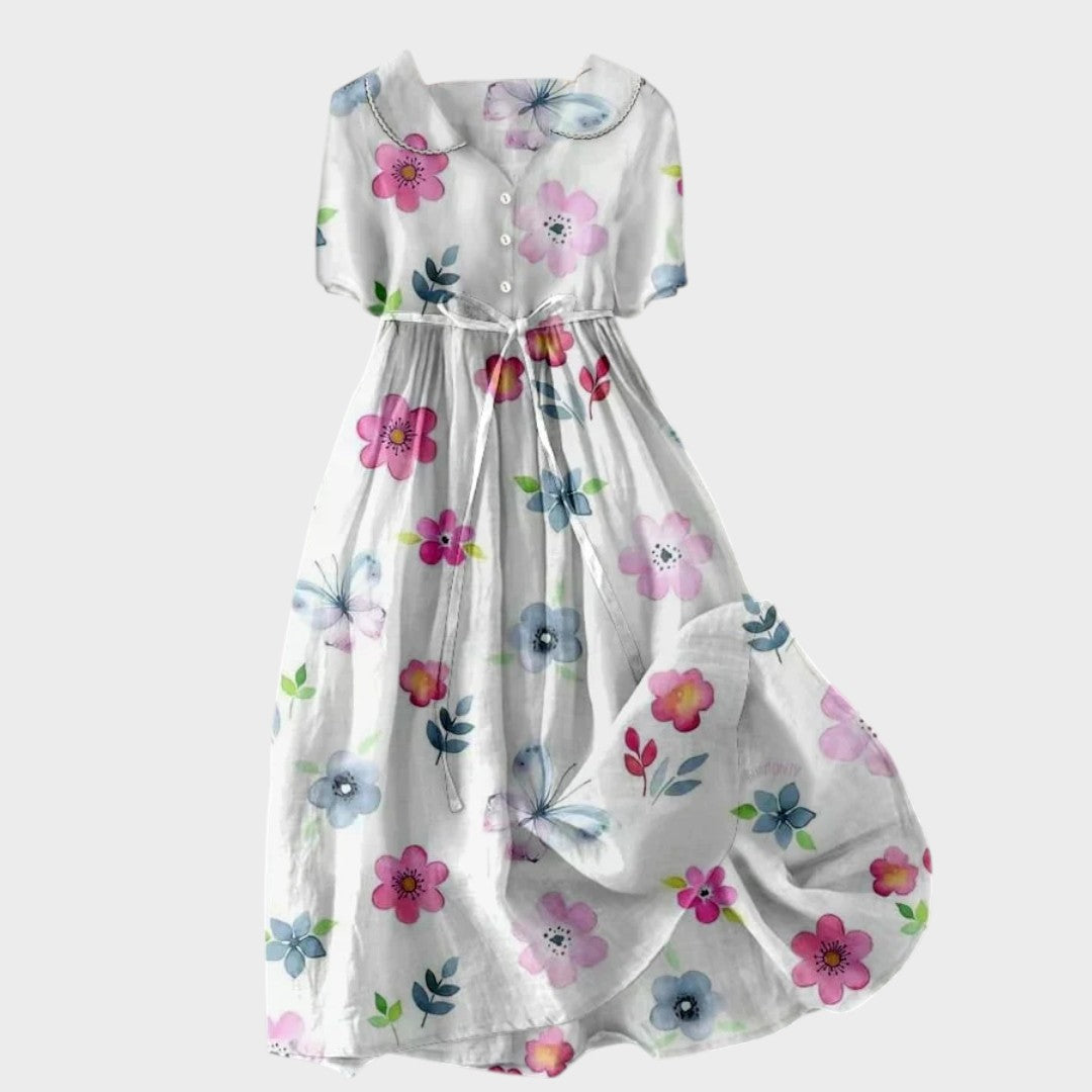Ena Tie-Waist Summer Dress
