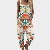 Ana Multicolour Printed Dungarees