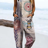 Nora – Comfortable Printed Jumpsuit