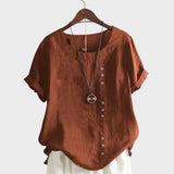 Mirna - Women's short blouse