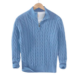 Graham | Casual Zip-Neck Jumper