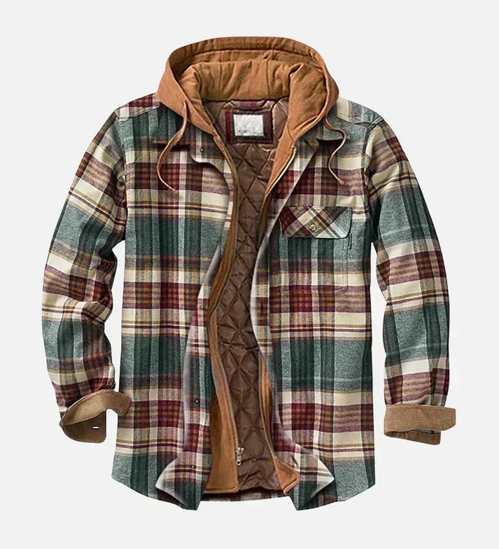 Barry | Checked Patchwork Jacket