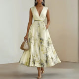 Zrinka - Maxi Chiffon Pleated Dress