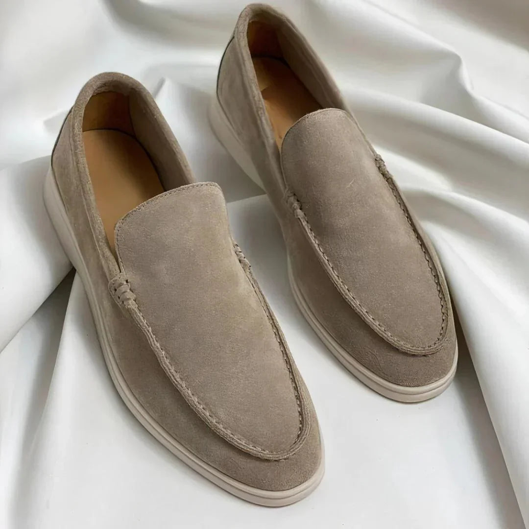 George | Classic Suede-Look Loafers