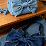 Retro bag with a bow | Kleoniki