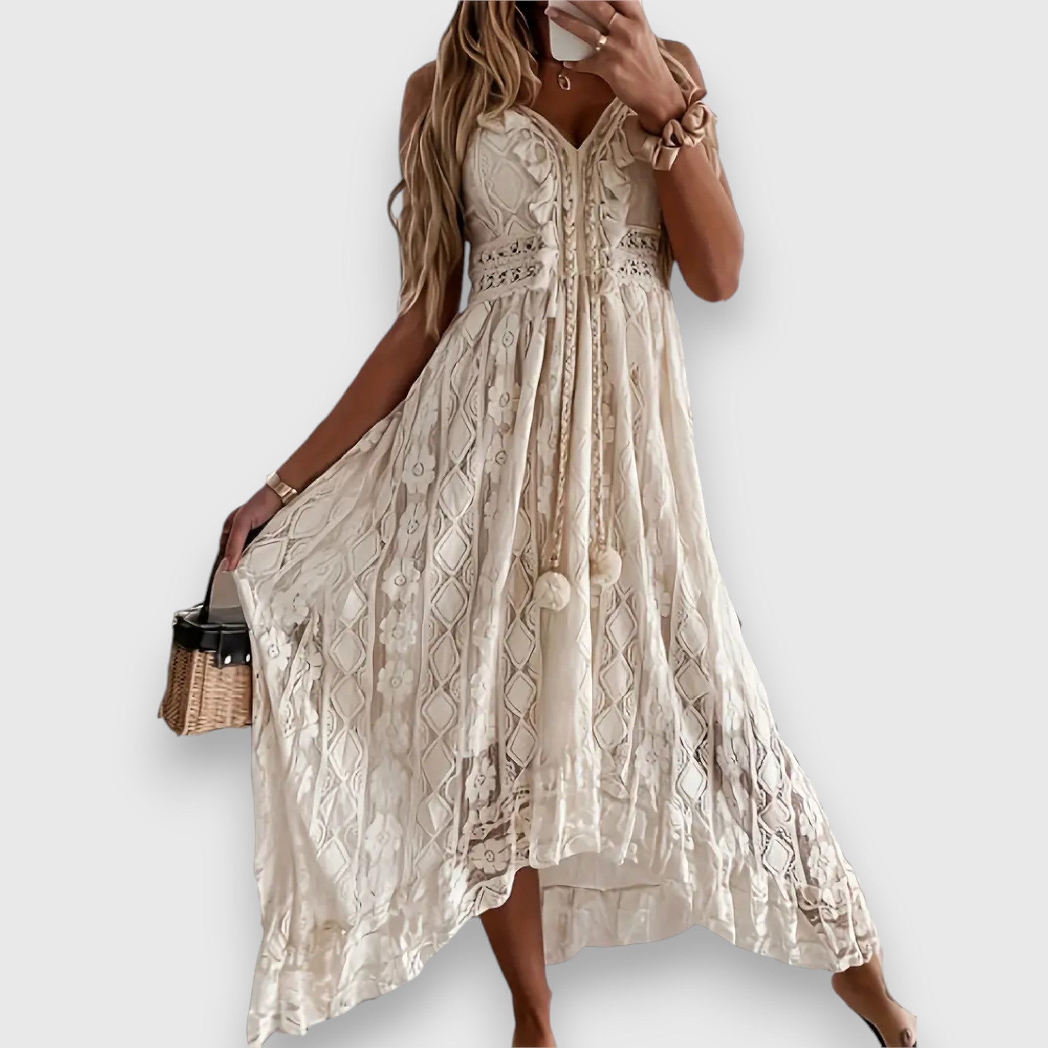 Fleur Elegant Occasion Dress