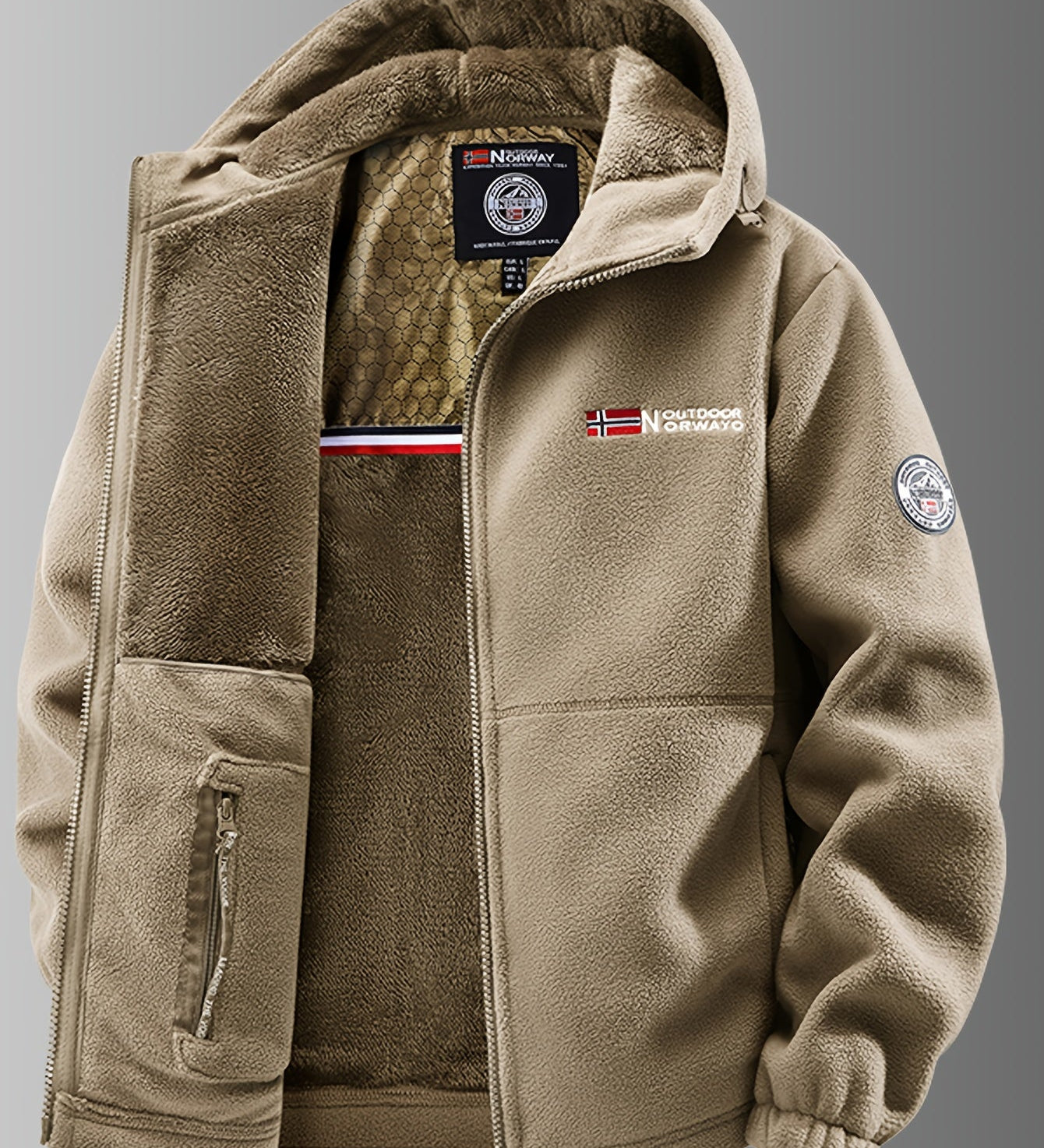 Simon | Fleece-Style Jacket
