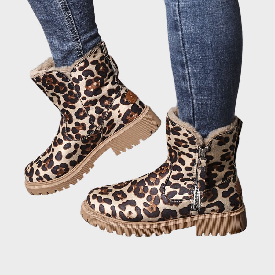 Nerys Lined Western Winter Boots
